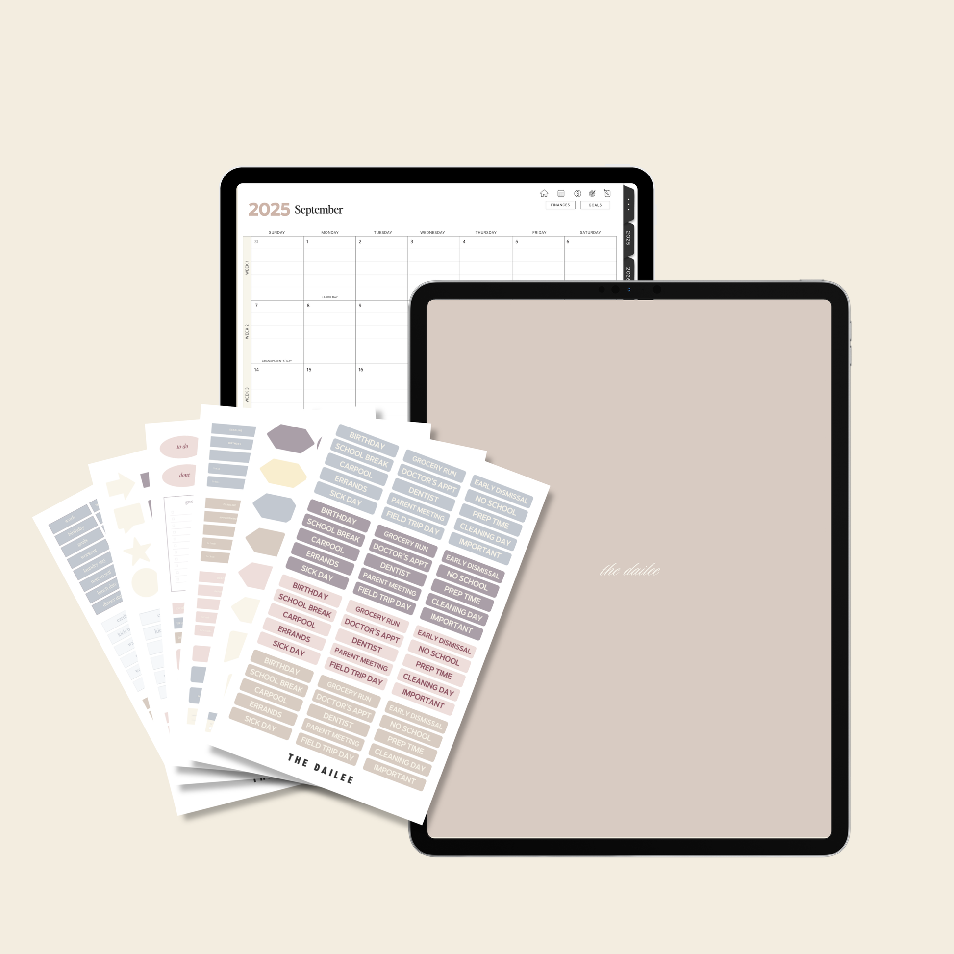 mother's day planner bundle