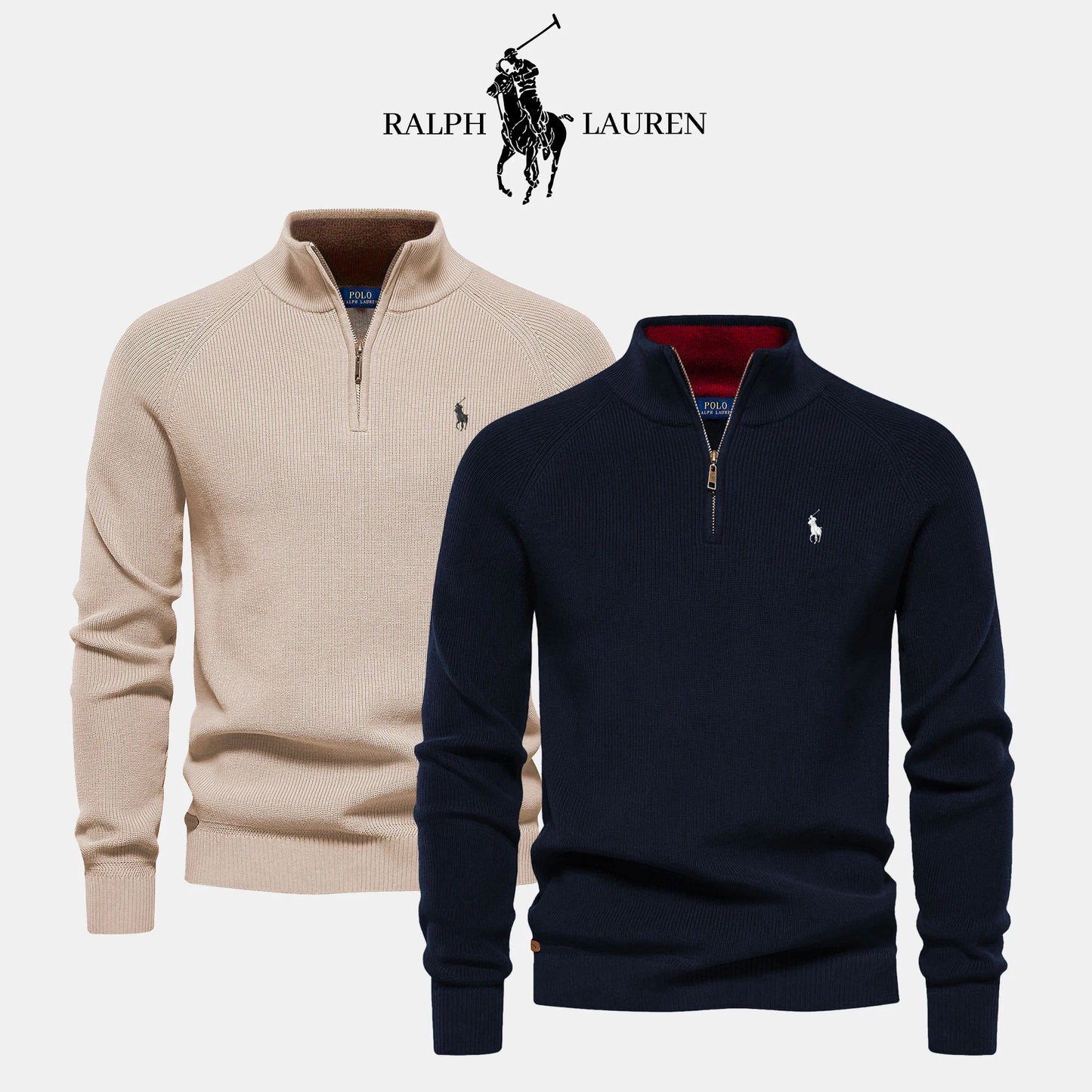 R&L™ Half-Zip Sweater