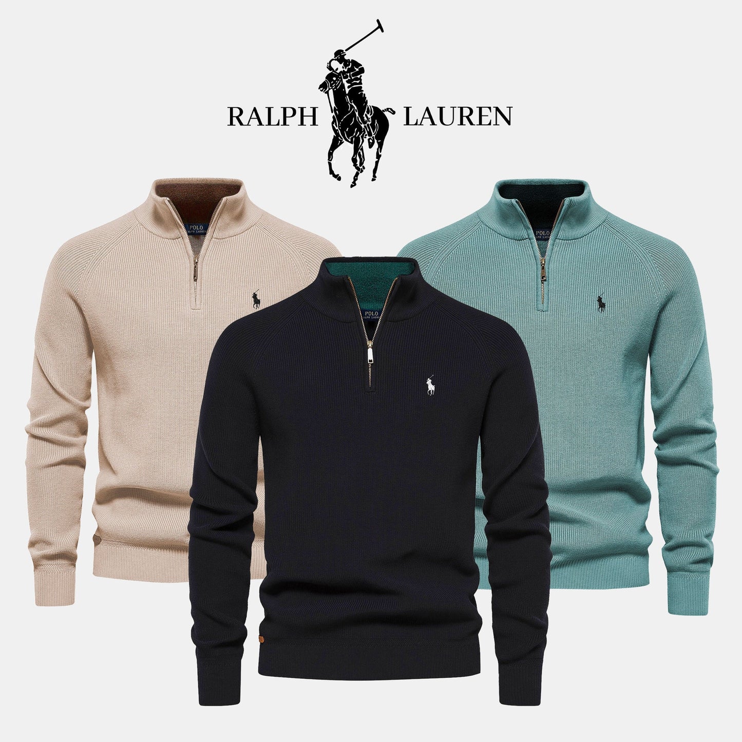 R&L™ Half-Zip Sweater