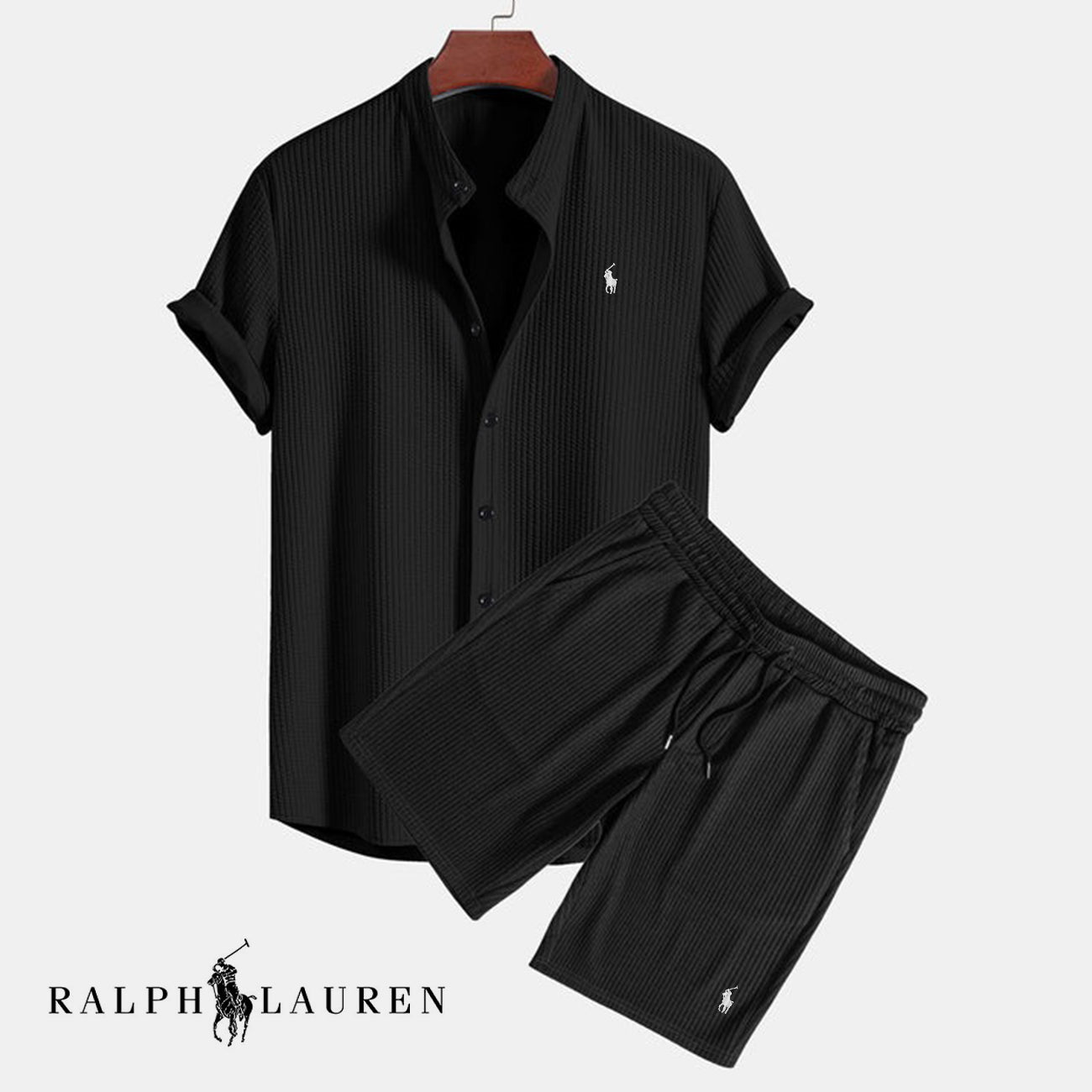 Ꮢalph Ⅼauren® | Shirt with collar full set