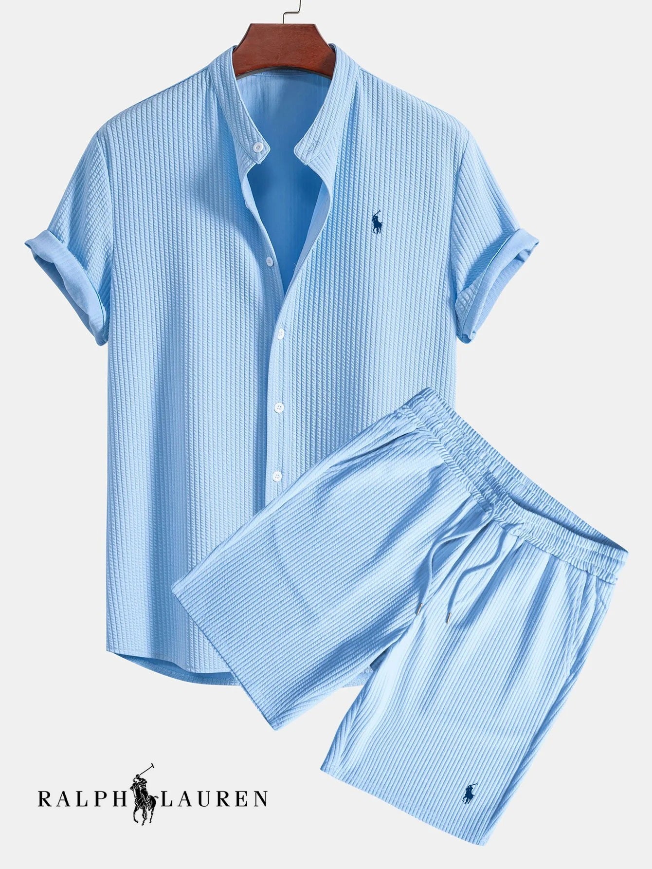 Ꮢalph Ⅼauren® | Shirt with collar full set