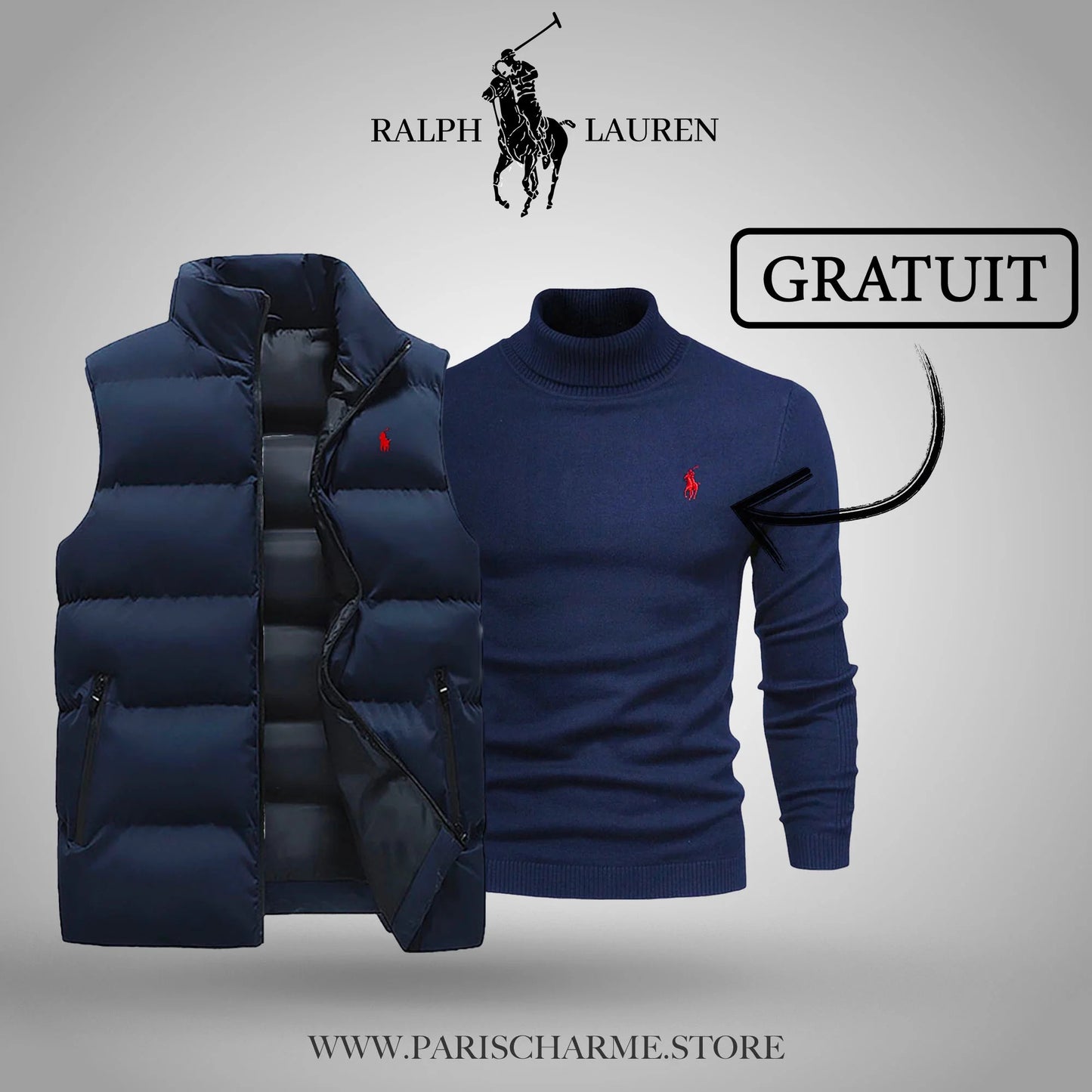Ralph Lauren Vest with a Free Sweater