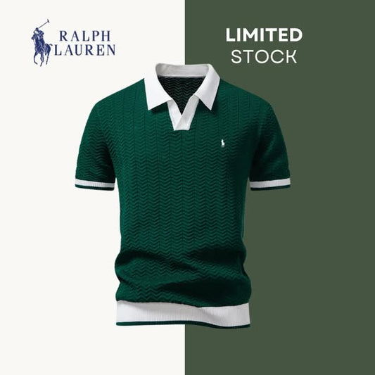 Ꮢalph Ⅼauren® | Prestige Contrast Polo Shirt – Italian Edition