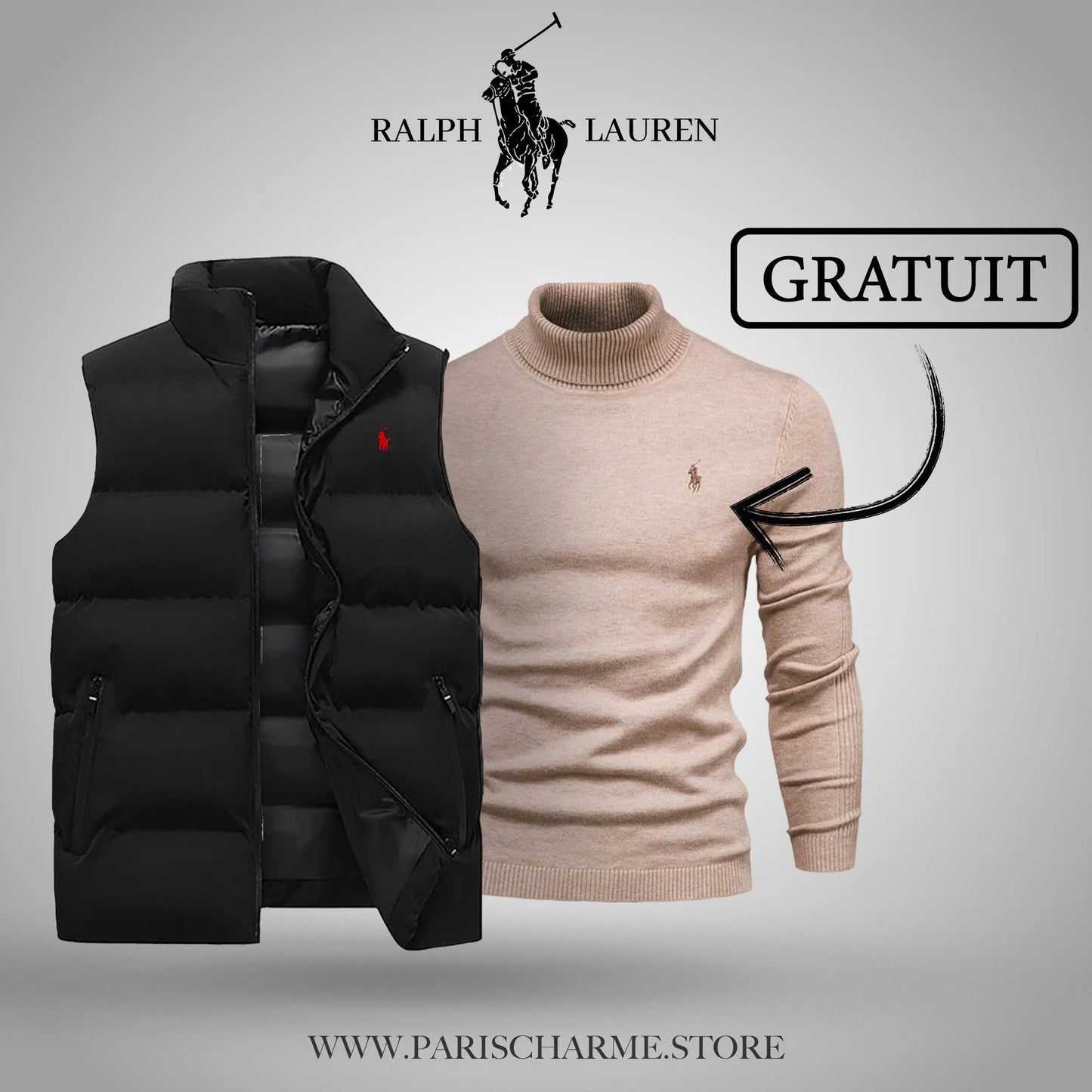Ralph Lauren Vest with a Free Sweater