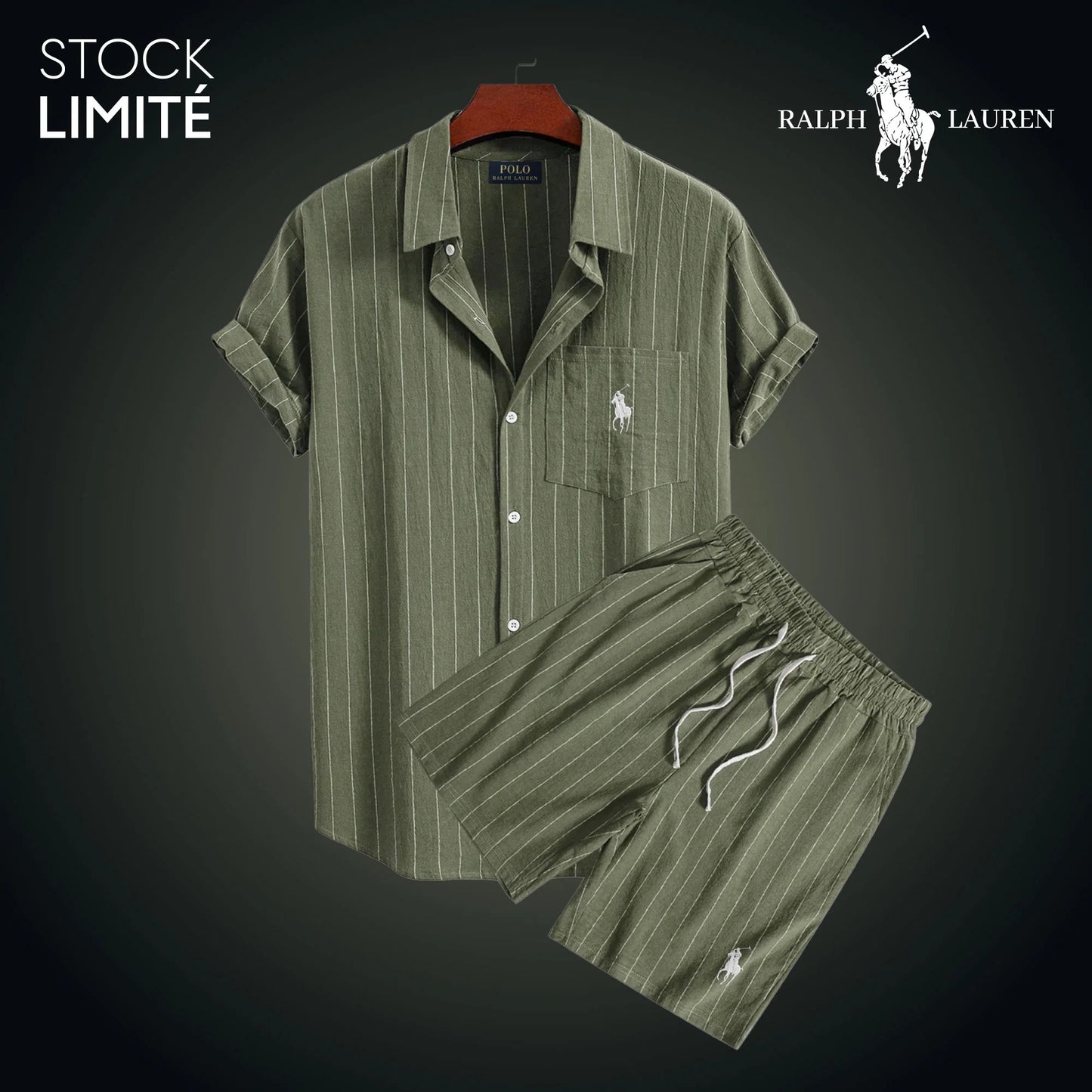 T-Shirt and Short outfit full set Ralph Lauren : Limited Edition Elegance
