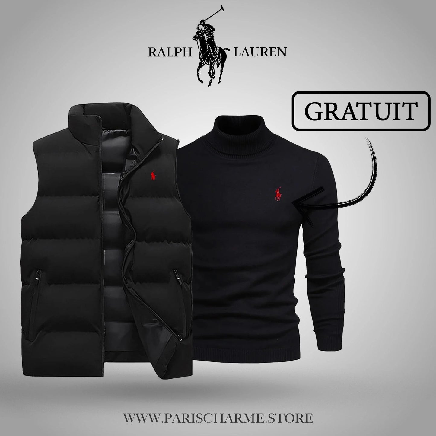 Ralph Lauren Vest with a Free Sweater