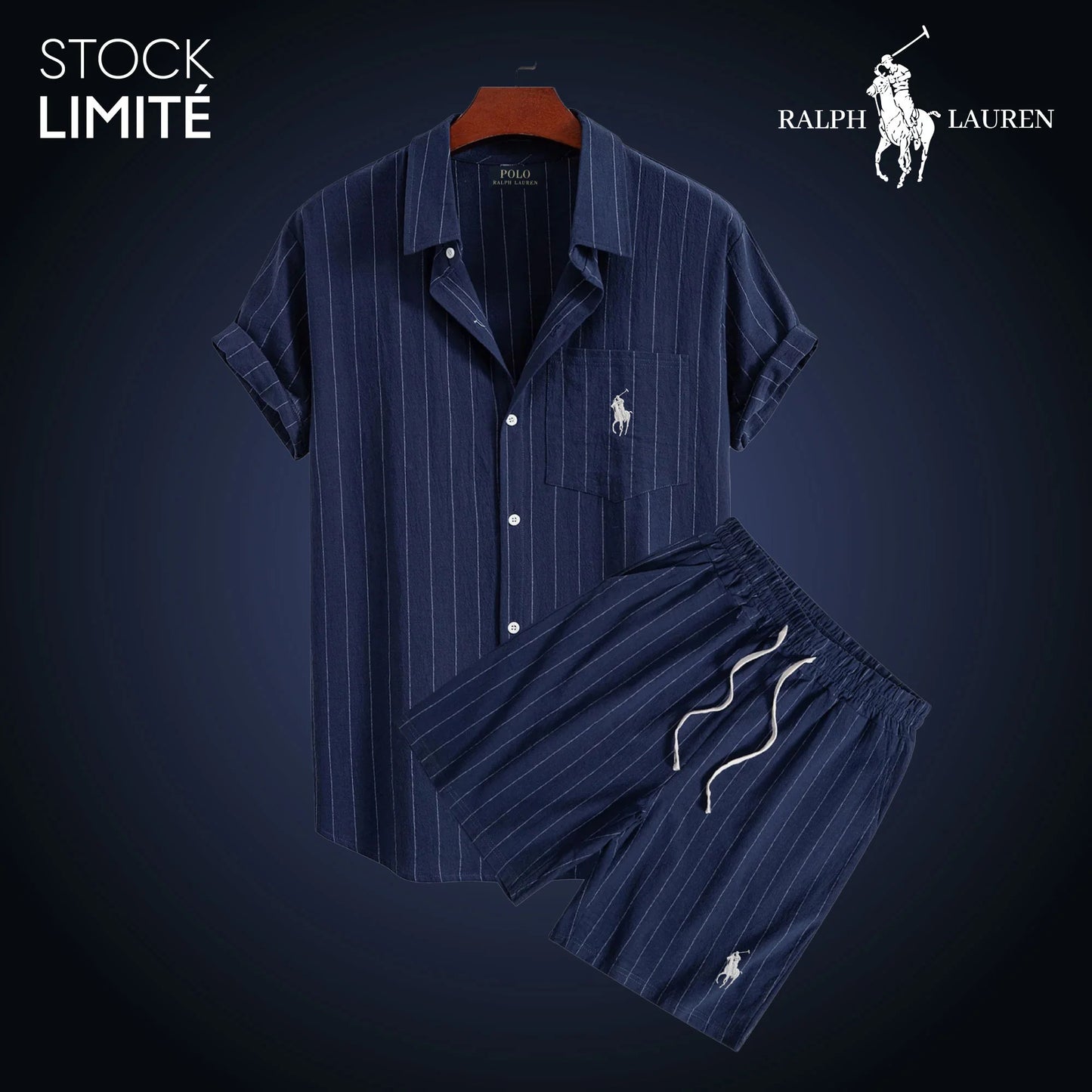 T-Shirt and Short outfit full set Ralph Lauren : Limited Edition Elegance