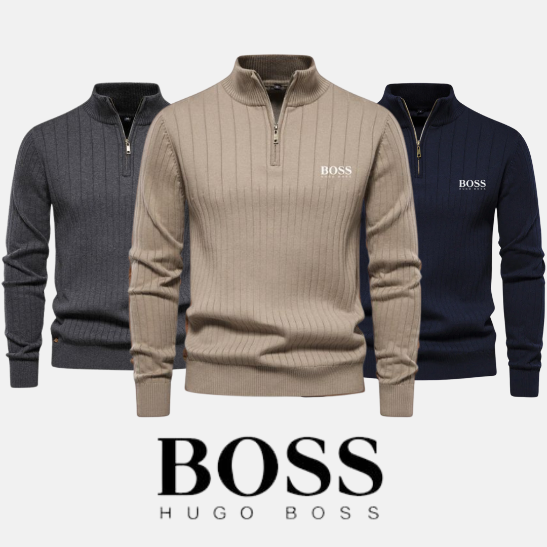 BOSS™ - Pull demi-zippé Édition limitée