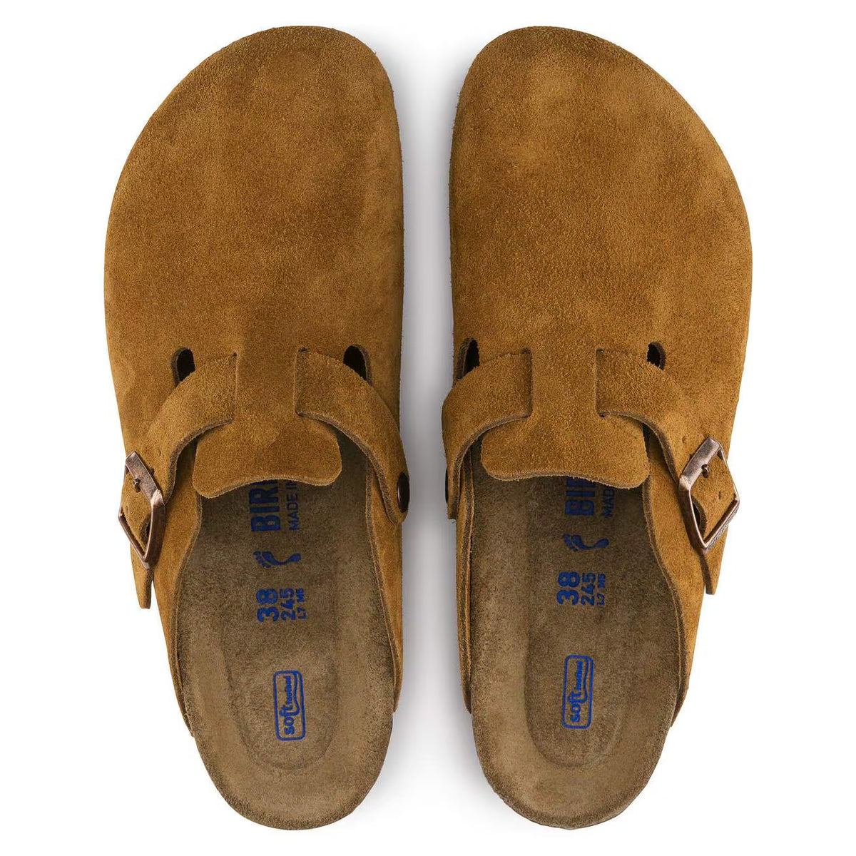 Birkenstock Boston Soft Footbed - Taupe