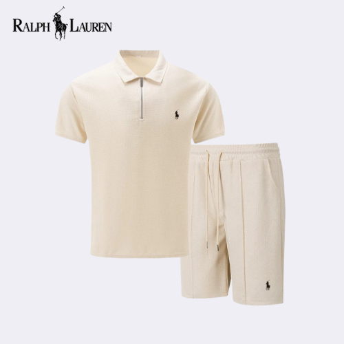 Ꮢalph Ⅼauren® | Shirt with collar Half-zip full set