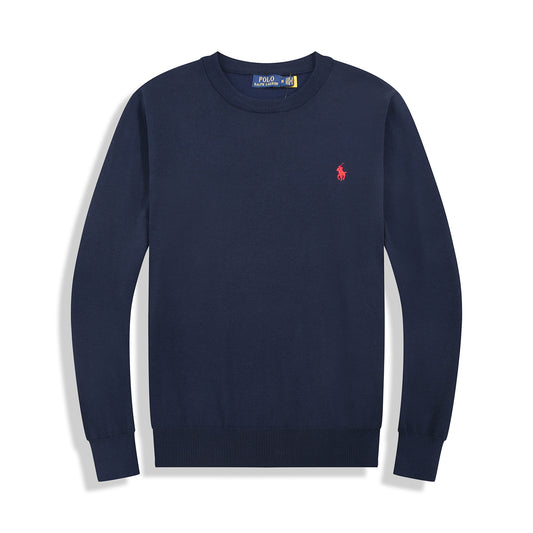 Pull en coton coupe slim 