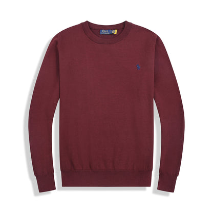 Pull en coton coupe slim 