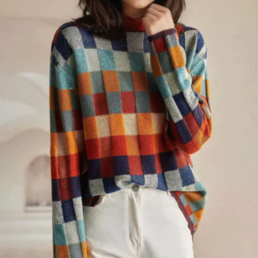 Ella - Cozy Retro Sweater