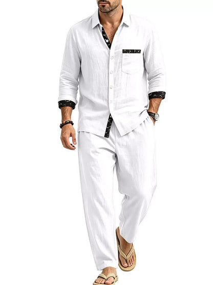 Azurio™ Resort Set - Button Up Shirt & Pants