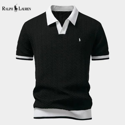 Ꮢalph Ⅼauren® | Prestige Contrast Polo Shirt – Italian Edition