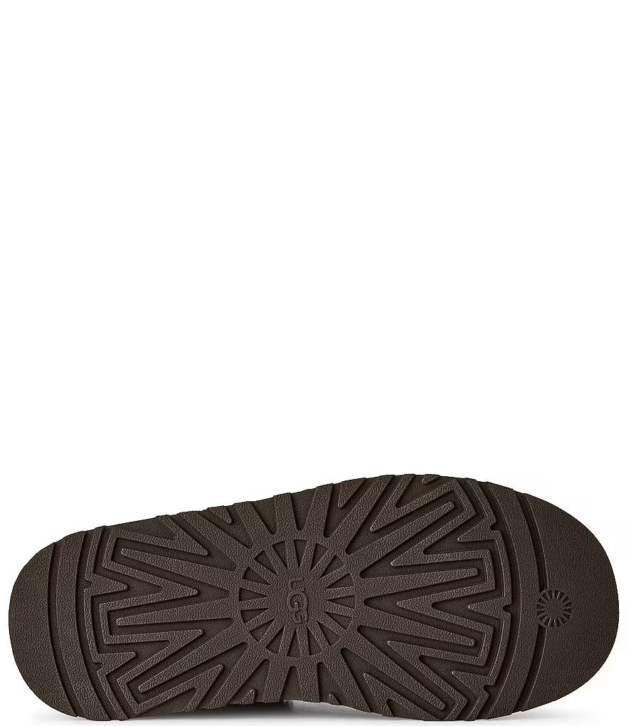 UGG Women's Heritage Lace-Up Suede Platform Slippers