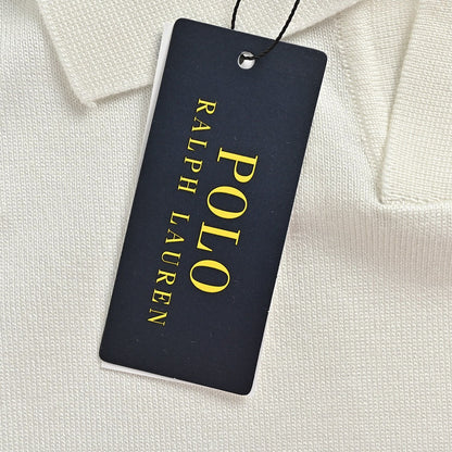 Ralph Lauren Striped V-neck knitted Polo short sleeves