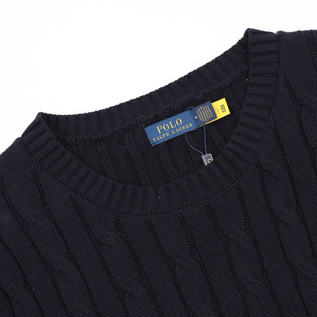 Ralph Lauren Woven Knitted Short-Slept T-Shirt