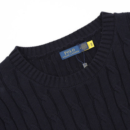 Ralph Lauren Woven Knitted Short-Slept T-Shirt