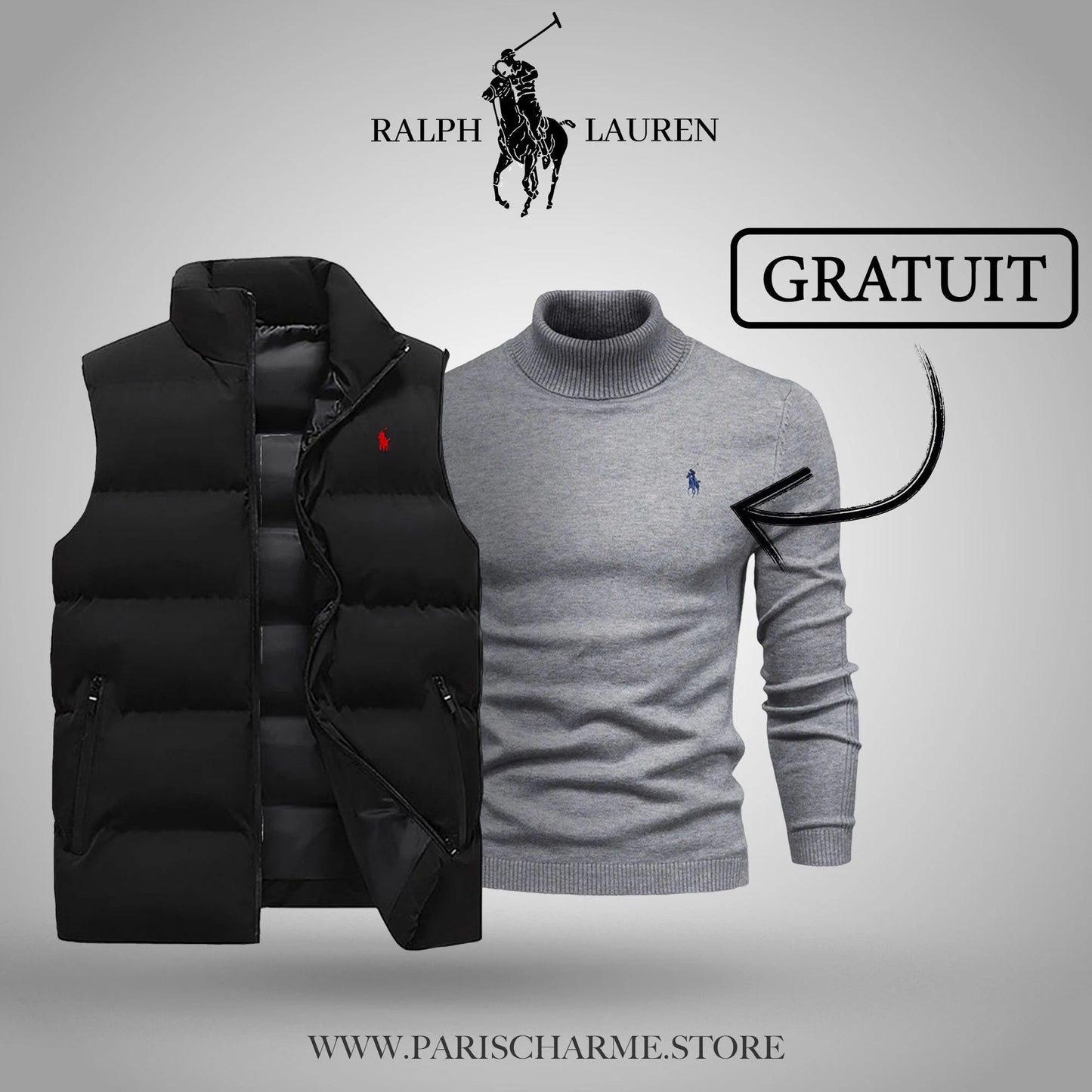 Ralph Lauren Vest with a Free Sweater